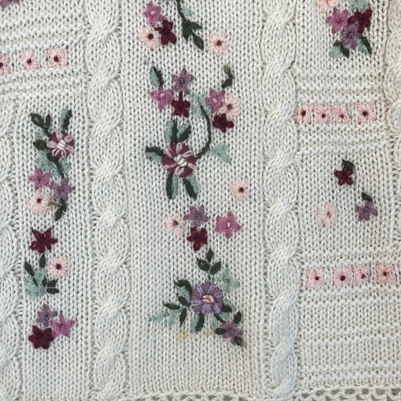 handmade knit sweater - Picture 2 of 2